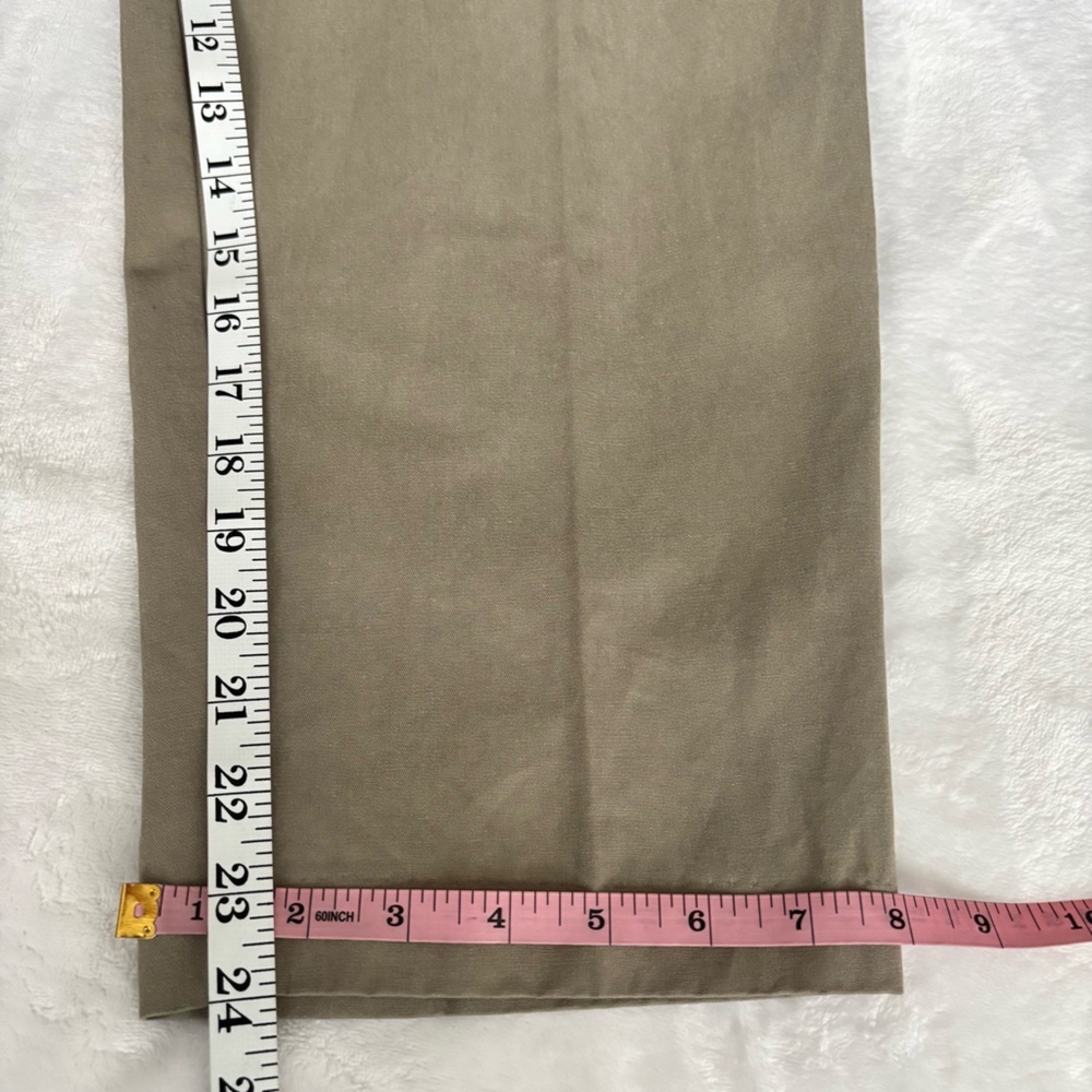 ZARA High Waisted Pleated Carrot Leg Cropped Trousers--NWT--S - Picture 16 of 16